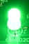 LED Conteggio Green